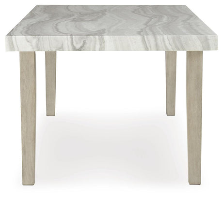 Larawyn Bisque Dining Table view 4