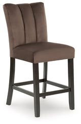 Jeshina Mocha Counter Height Barstool