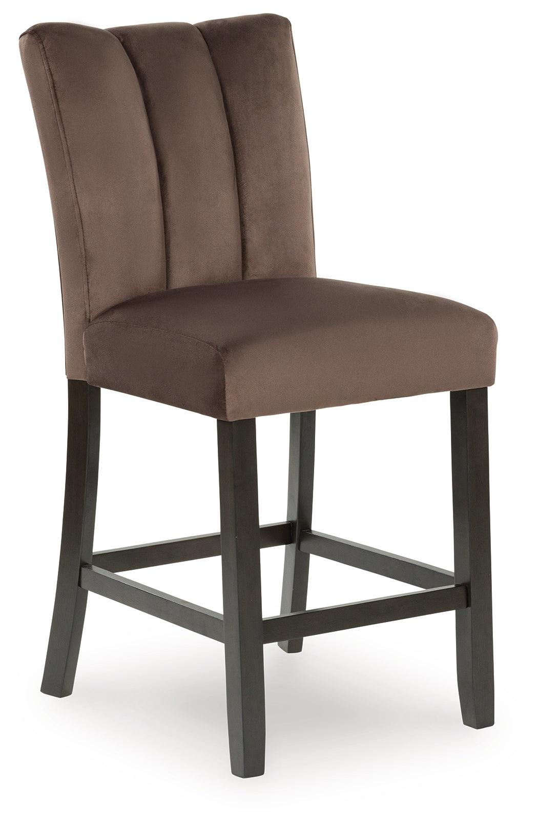 Jeshina Mocha Counter Height Barstool