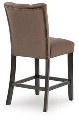 Jeshina Mocha Counter Height Barstool