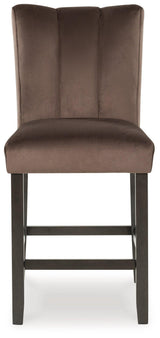 Jeshina Mocha Counter Height Barstool