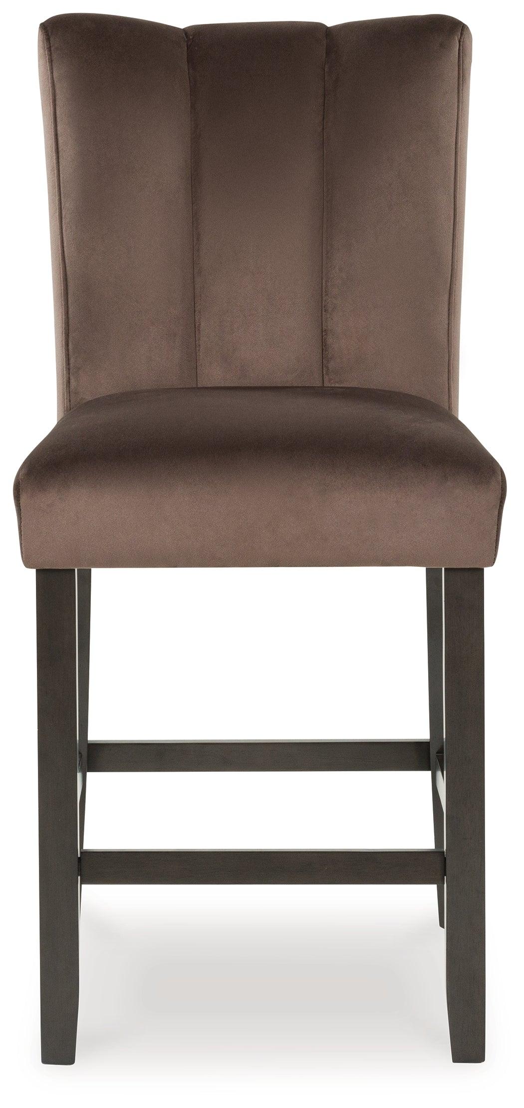 Jeshina Mocha Counter Height Barstool