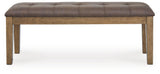 Urbinforte Light Brown 50" Dining Bench