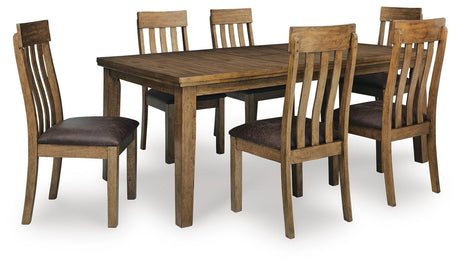 Urbinforte Light Brown Dining Set view 4