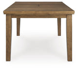Urbinforte Light Brown Dining Extension Table