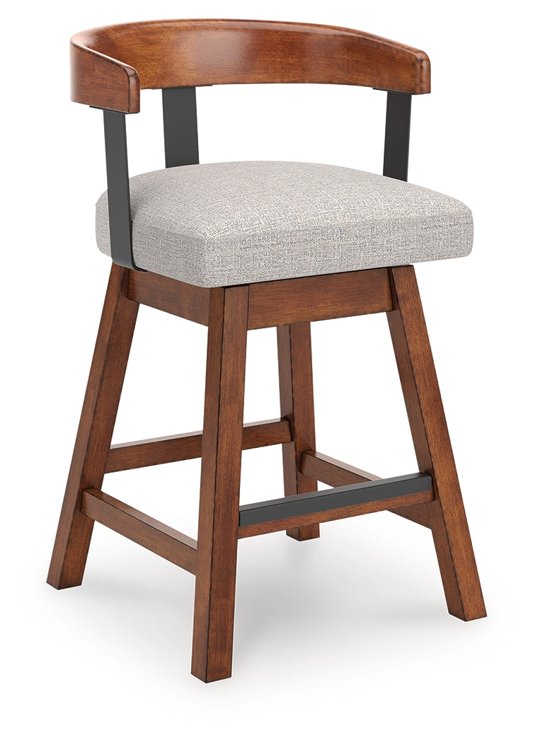 Ralene Medium Brown Counter Height Barstool