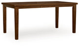 Ralene Medium Brown Counter Height Dining Extension Table