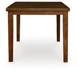 Ralene Medium Brown Counter Height Dining Extension Table