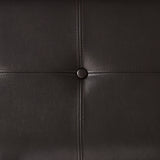 Haddigan Dark Brown Counter Height Dining Bench