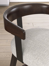 Haddigan Dark Brown Counter Height Barstool