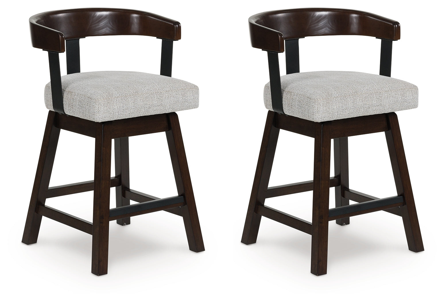 Haddigan Dark Brown Counter Height Barstool
