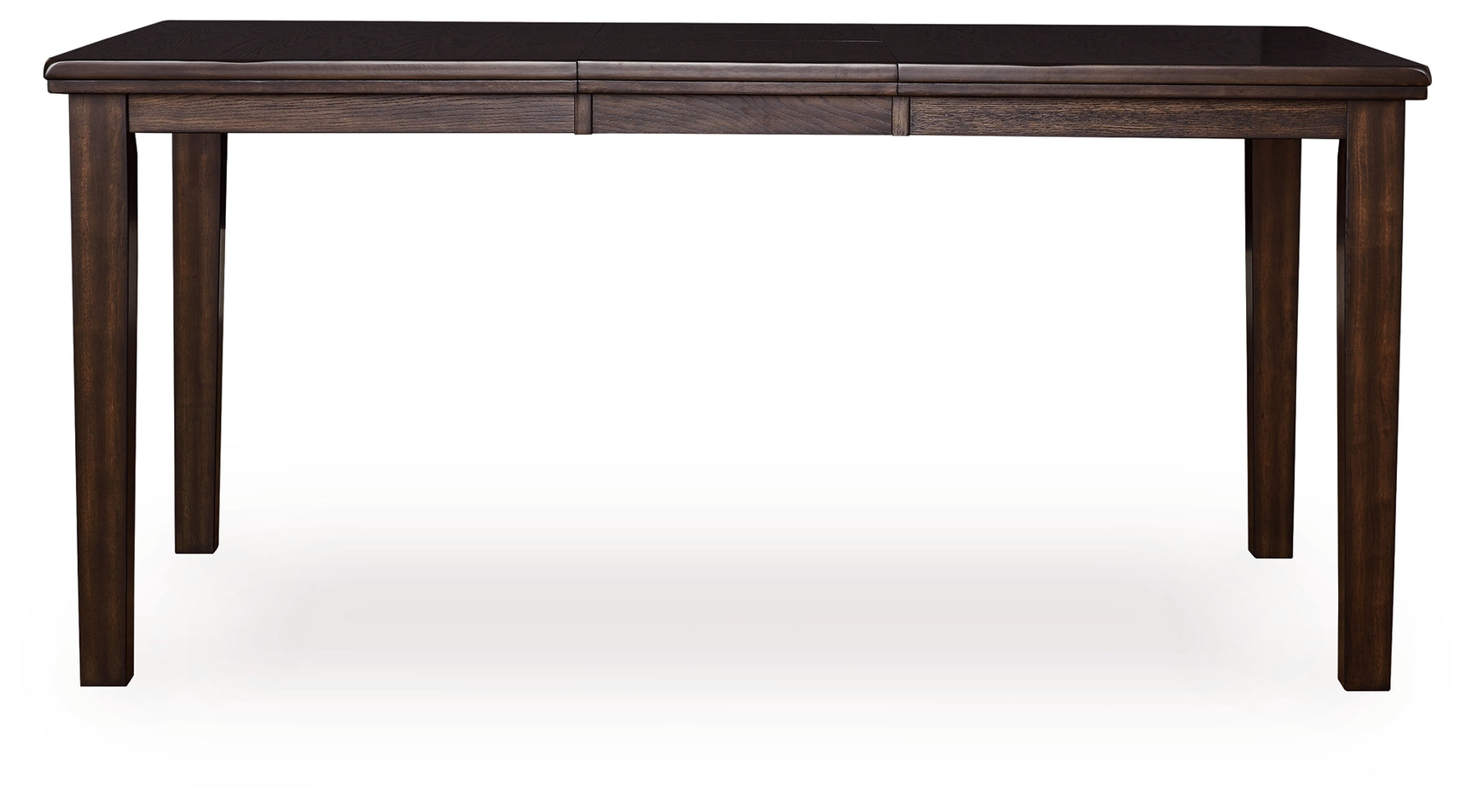 Haddigan Counter Height Dark Brown Dining Extension Table
