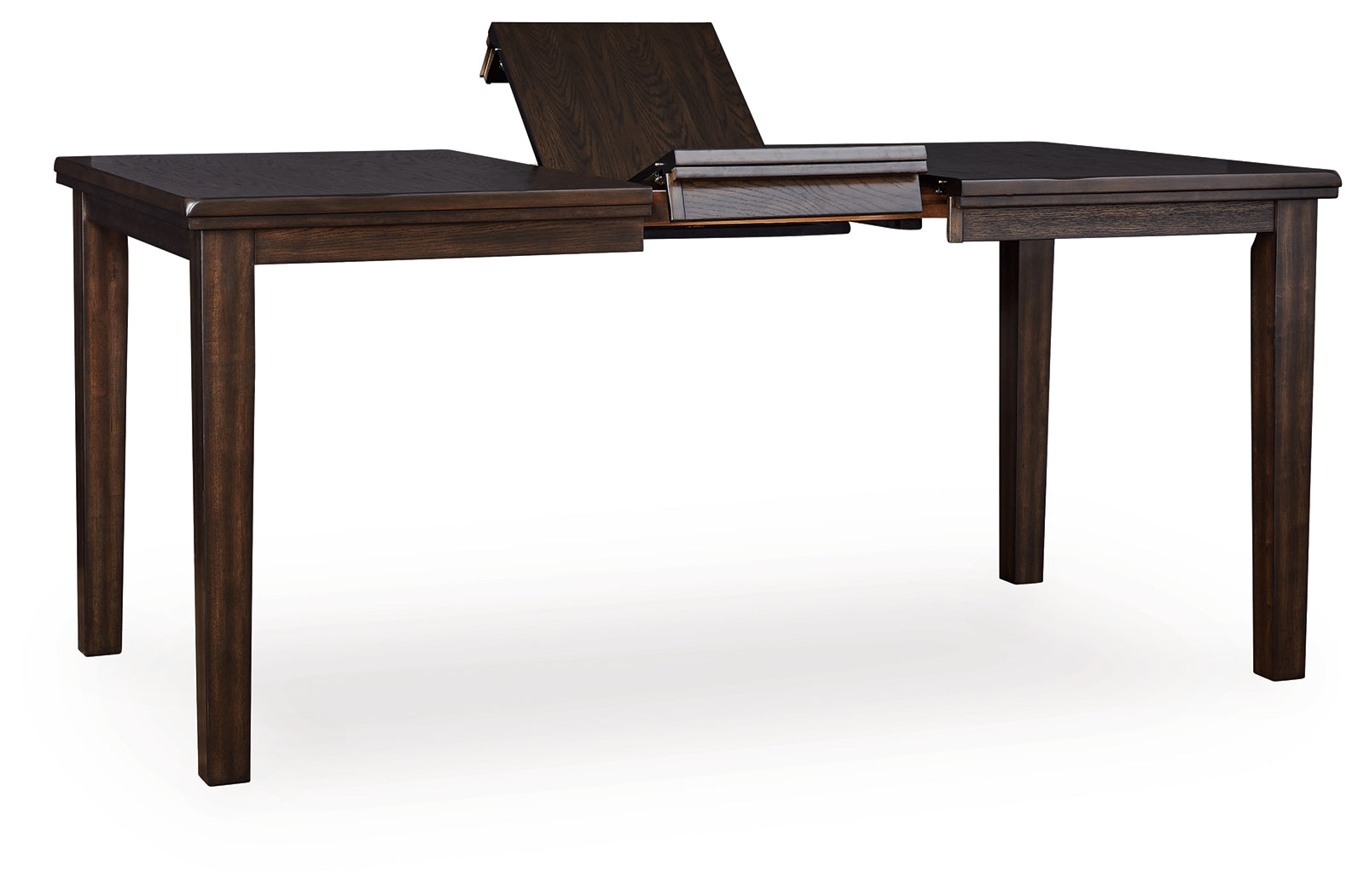 Haddigan Counter Height Dark Brown Dining Extension Table