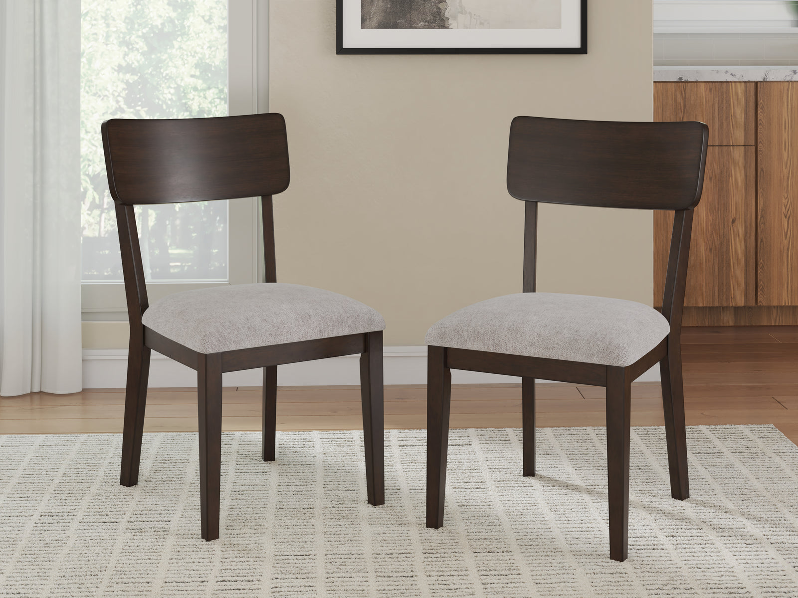 Mallenette Merlot Dining Chair