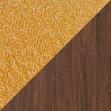 Lyncott Brown Dining Set 2 finish detail