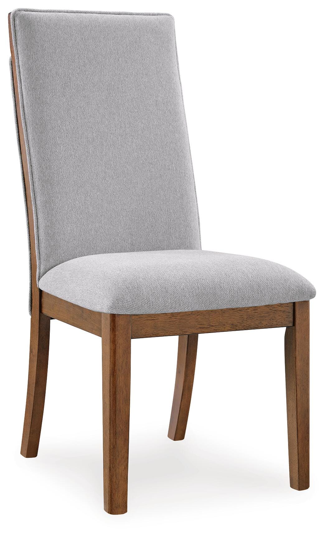 Lyncott Brown Dining Set angled view