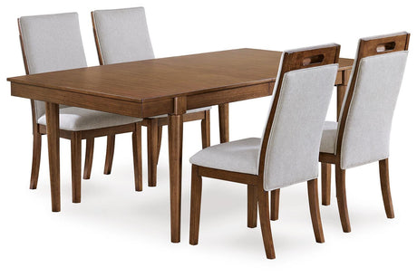 Lyncott Brown Dining Set view 2