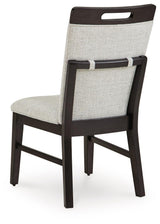 Neymorton Light Gray/Brown Dining Chair