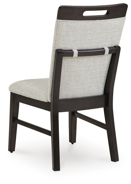 Neymorton Dark Grayish Brown Dining Set view 7