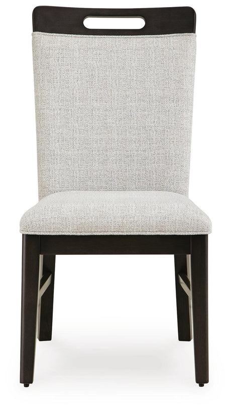 Neymorton Dark Grayish Brown Dining Set view 6