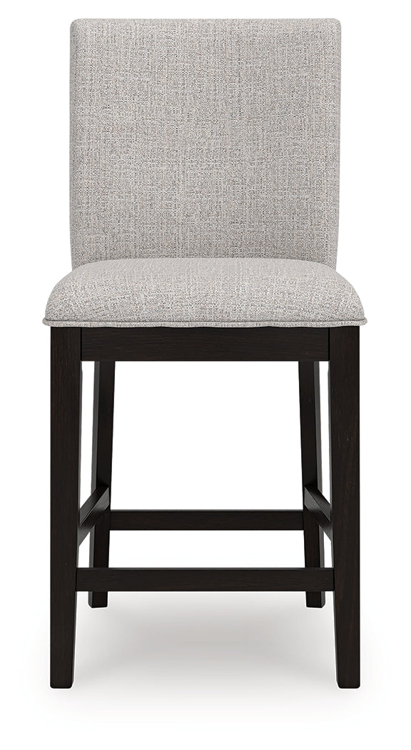 Neymorton Dark Grayish Brown Counter Height Barstool