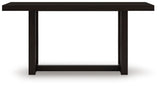 Neymorton Dark Grayish Brown Counter Height Dining Table