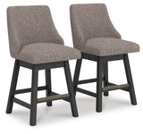 Neymorton Dark Grayish Brown Counter Height Barstool