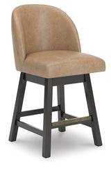 Neymorton Dark Grayish Brown Counter Height Barstool