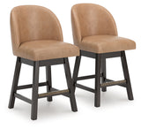 Neymorton Dark Grayish Brown Counter Height Barstool