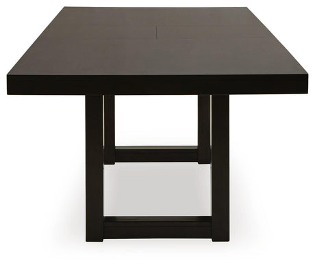 Neymorton Dark Grayish Brown Dining Set view 12