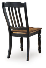 Clorazi Black/Brown Dining Chair view 7