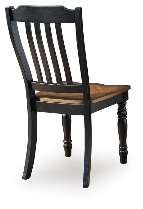 Clorazi Black/Brown Dining Chair view 7