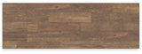 Wildenauer Brown Black 50" Dining Bench