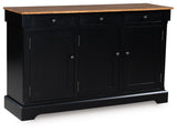 Wildenauer Brown/Black Dining Buffet