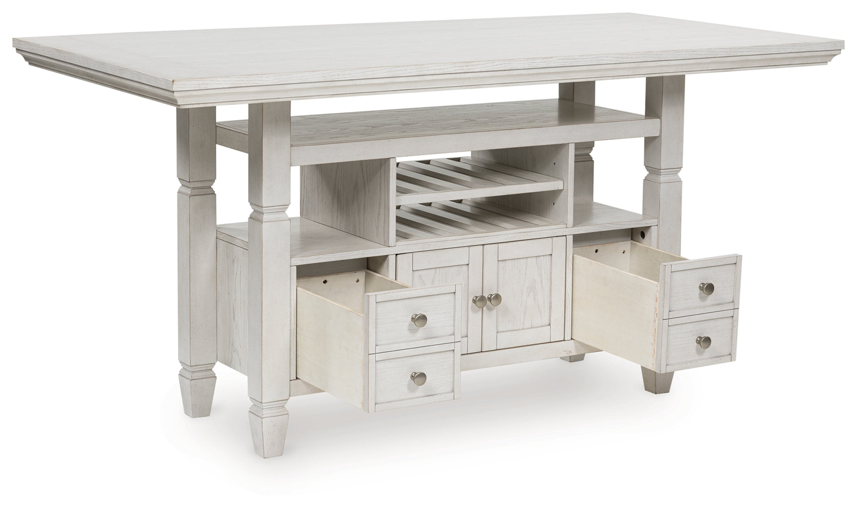 Robbinsdale Antique White Counter Height Dining Table