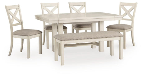 Robbinsdale Antique White Dining Set 2 view 3