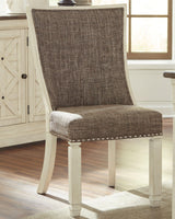 Bolanburg Two-tone Dining Chair D647-02 - Ella Furniture