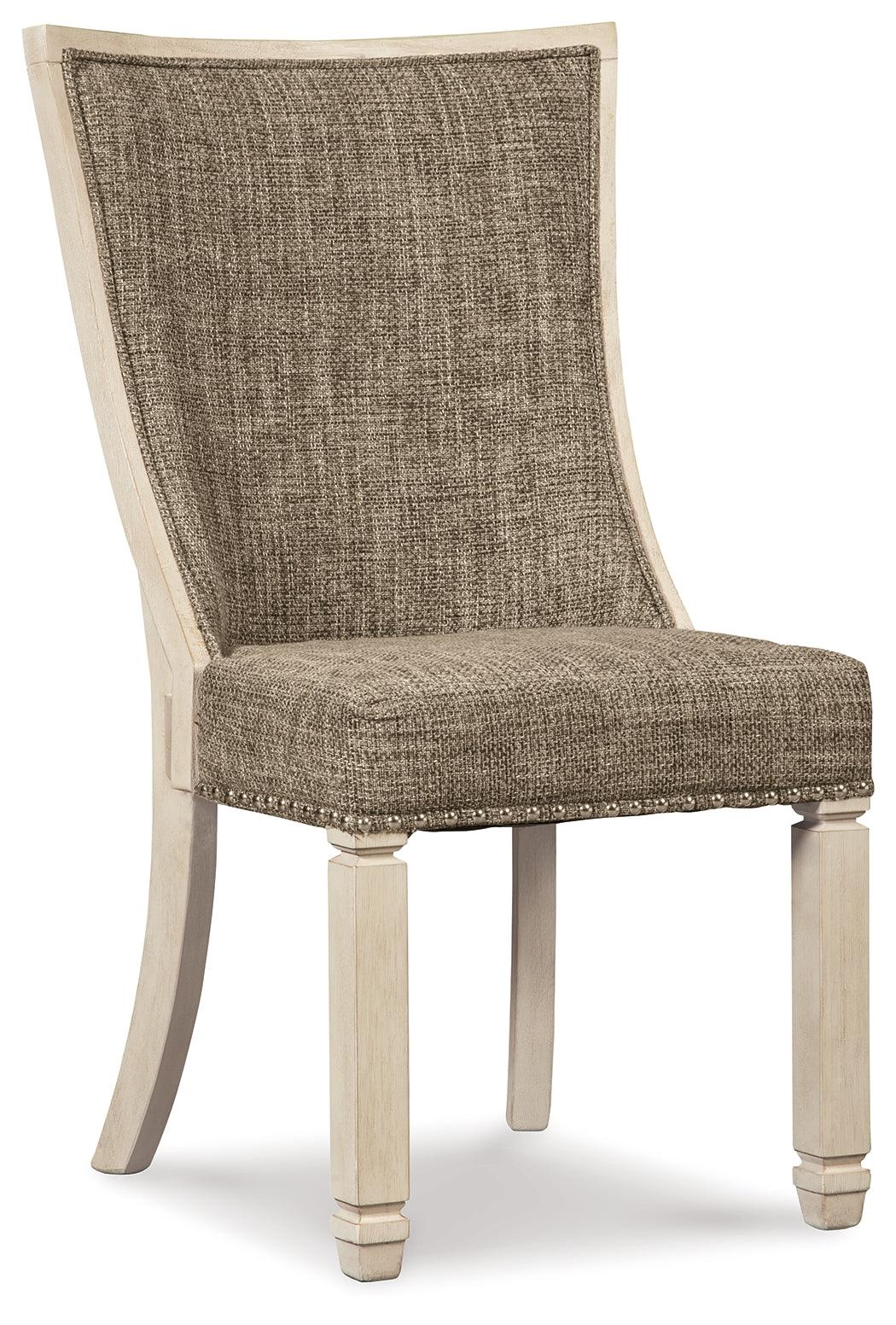 Bolanburg Two-tone Dining Chair D647-02 - Ella Furniture