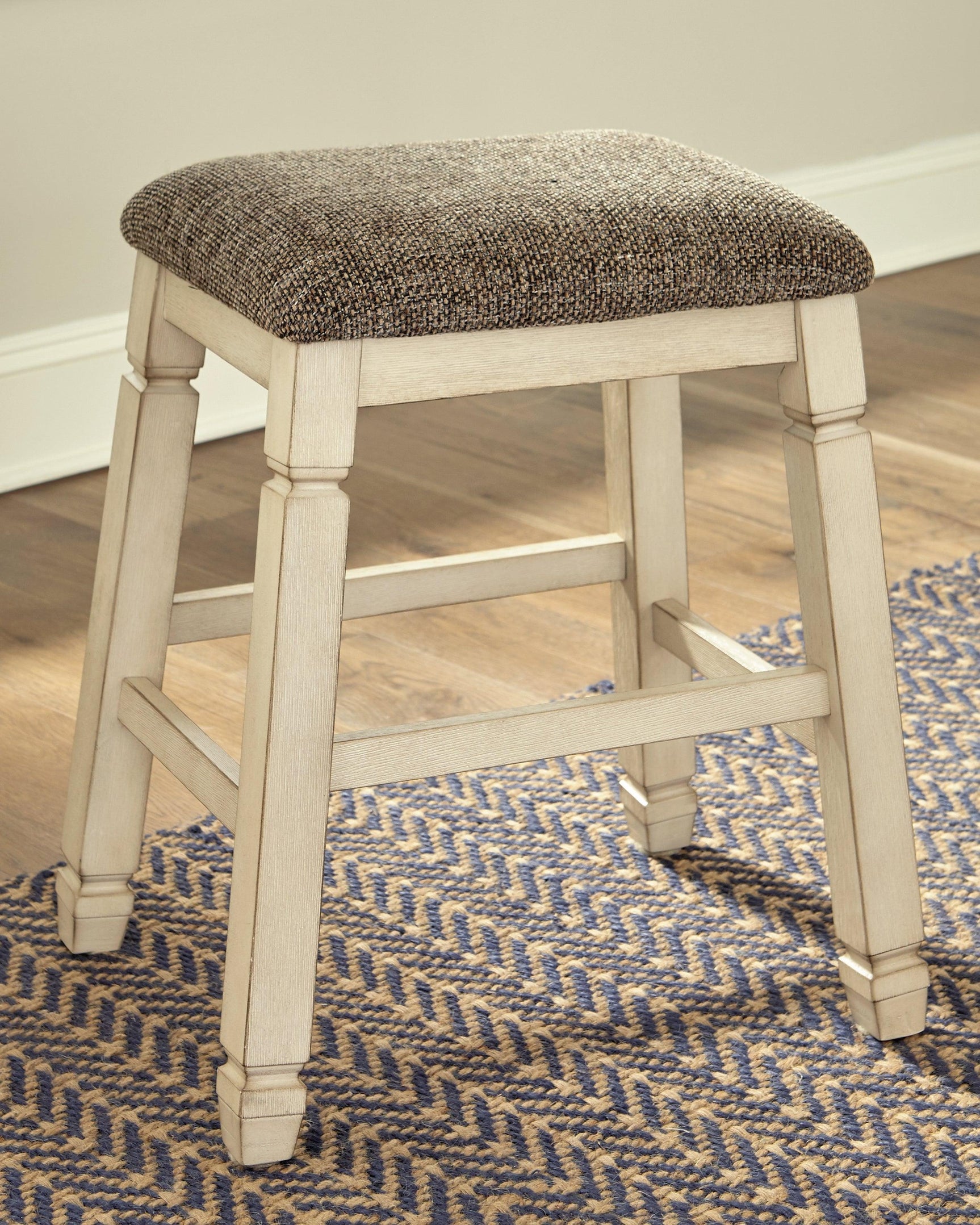 Bolanburg Two-tone Counter Height Bar Stool D647-024 - Ella Furniture