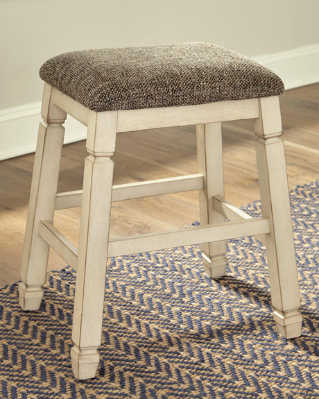 Bolanburg Two-tone Counter Height Bar Stool D647-024 - Ella Furniture