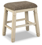 Bolanburg Two-tone Counter Height Dining Table and 4 Barstools