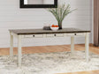 Bolanburg Two-tone Dining Table - Ella Furniture