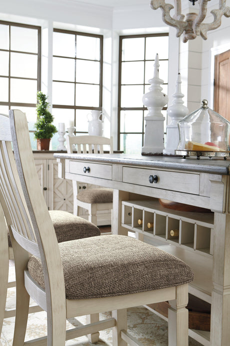 Bolanburg Two-tone Counter Height Dining Table - Ella Furniture