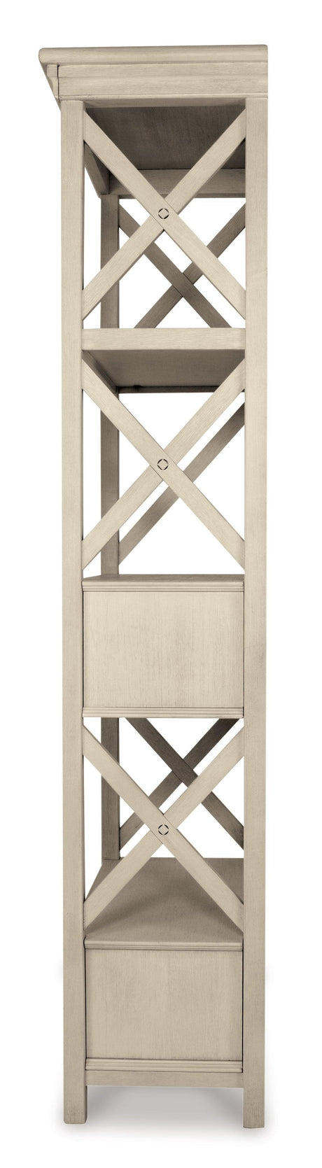 Bolanburg Antique White Display Cabinet - Ella Furniture