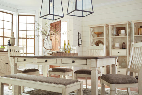 Bolanburg Two-tone Dining Table - Ella Furniture