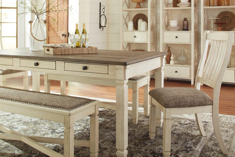Bolanburg Two-tone Dining Table - Ella Furniture
