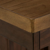 Rylandeen Light Brown/Dark Brown Counter Height Dining Table and 4 Barstools and Bench