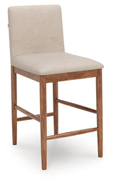 Isanti Light Brown Counter Height Barstool