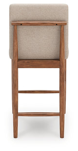 Isanti Light Brown Counter Height Barstool