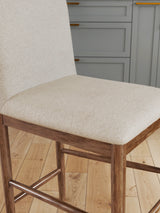 Isanti Light Brown Counter Height Barstool